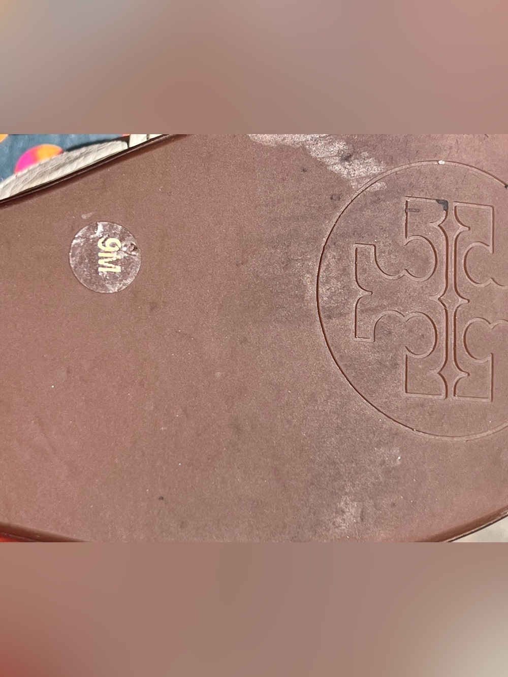 Tory Burch Elina Platform Sandal Size 9 - Picture 10 of 16